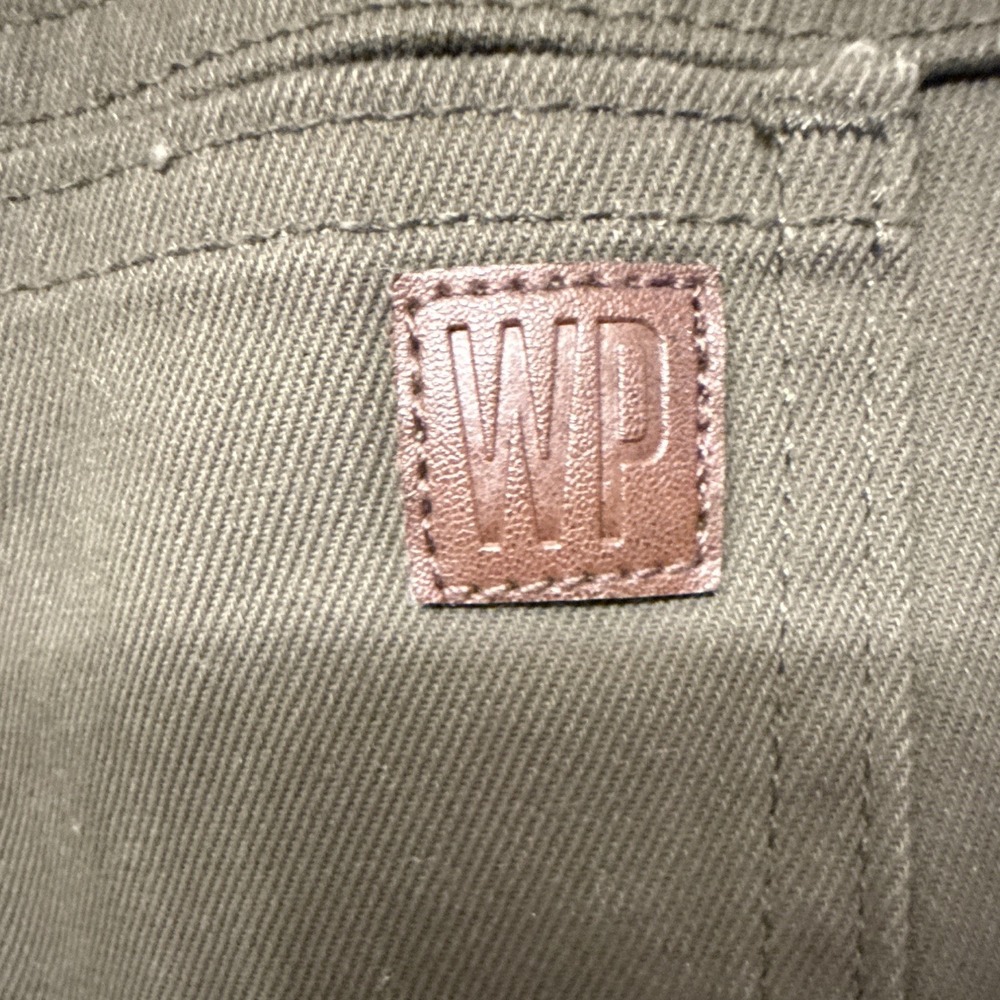 Weatherproof Men's Olive Twill Stretch Cargo Pants Flat Front Tapered 38W NWOT - Picture 7 of 11